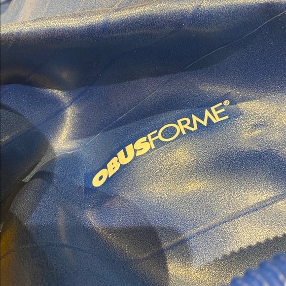 Blue Exercise Obusforme Ball with Pump - Picture 3 of 4